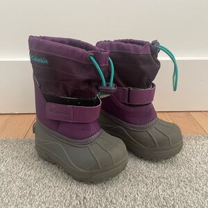 Columbia Kids Powderbug Boots Size 7 Toddler